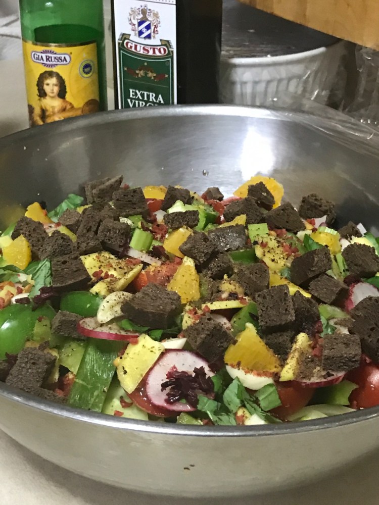 STEVE'S ALL U CAN EAT SALAD FOR SHARON'S BIRTHDAY 3