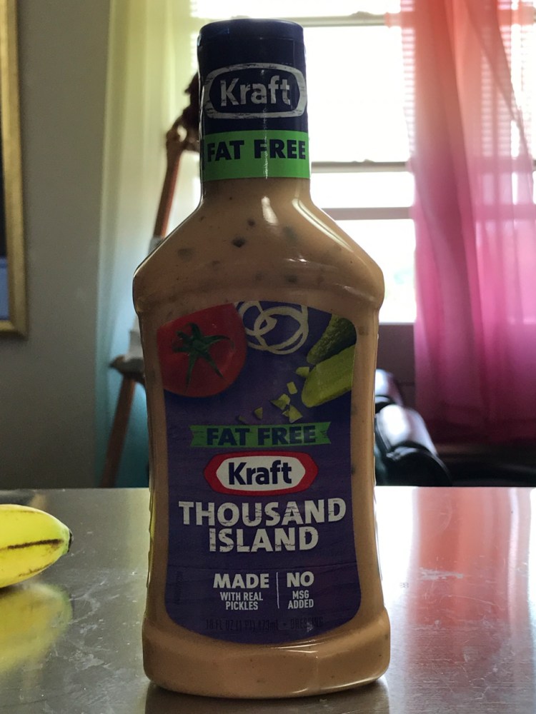 KRAFT FAT FREE THOUSAND ISLAND DRESSING
