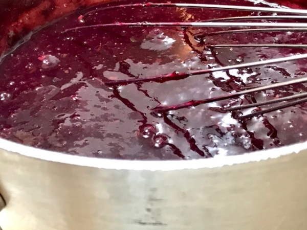 Blueberry Tarragon Sauce – no added sugar