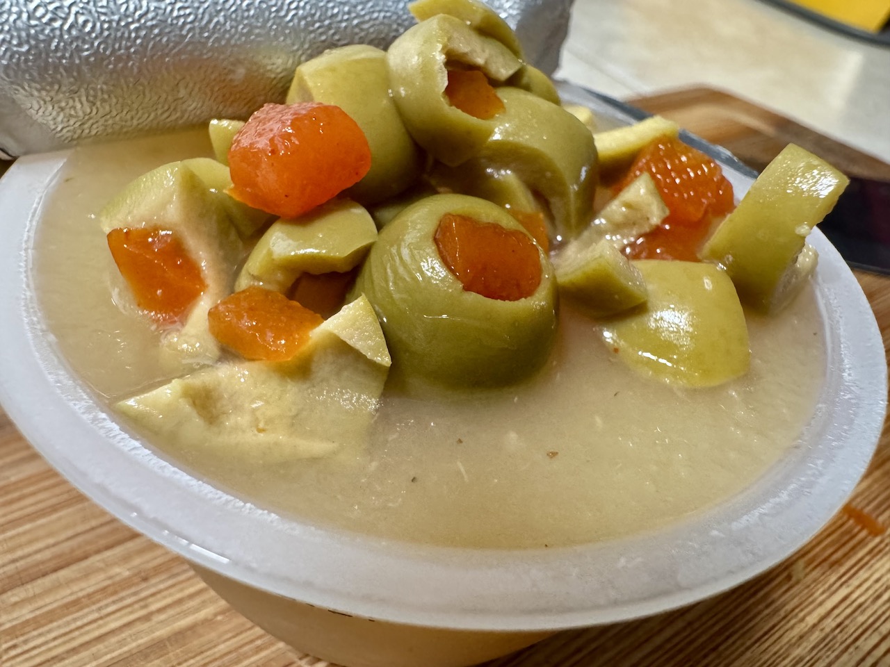 Applesauce And Green&nbsp;Olive